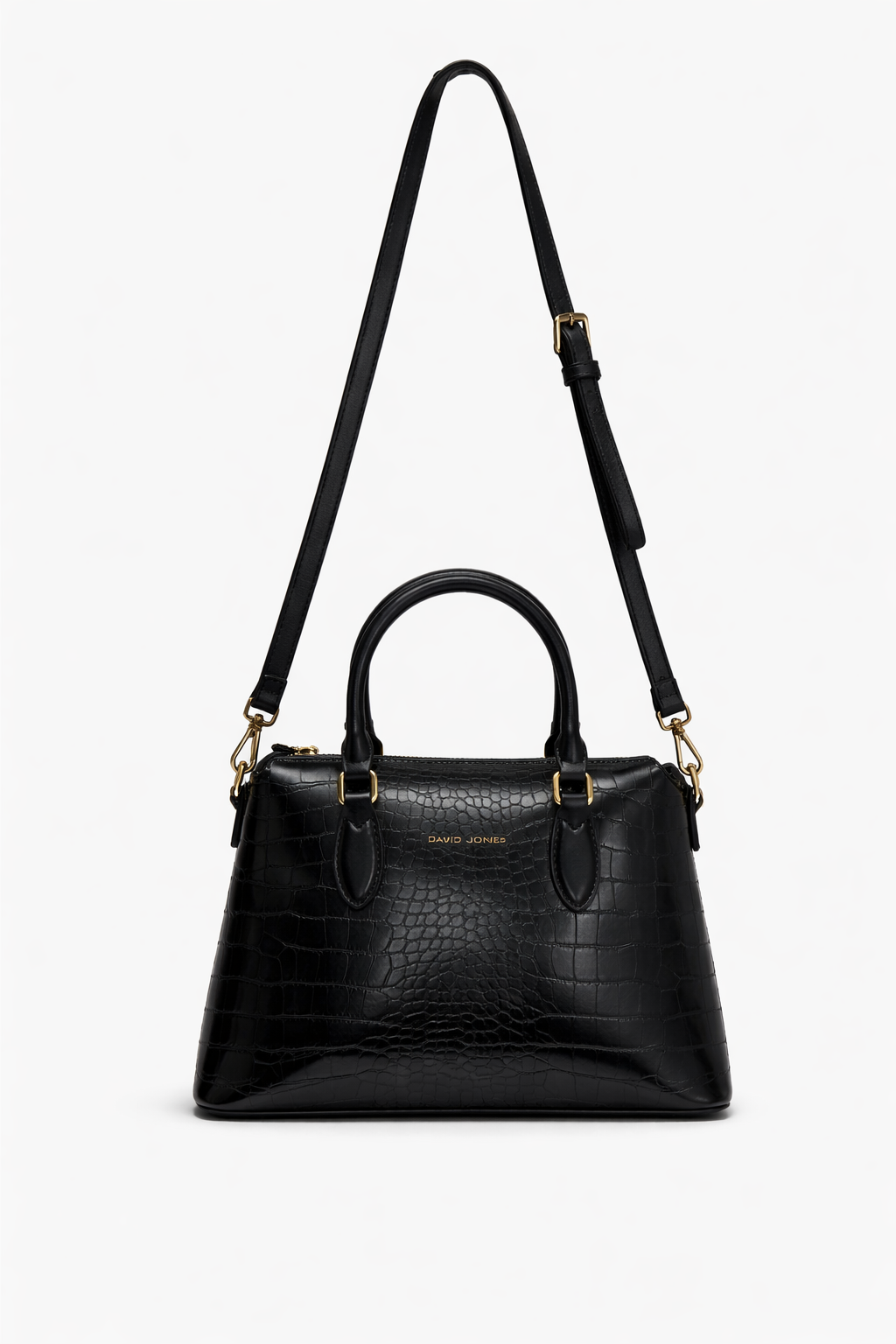 DAVID JONES  synthetic croco handbag