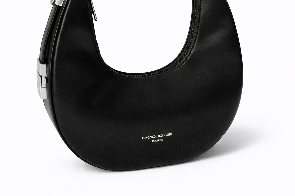 David Jones Crescent Hobo Shoulder Bag