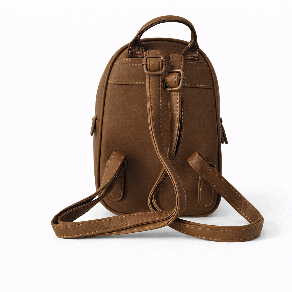 David Jones leopard print backpack