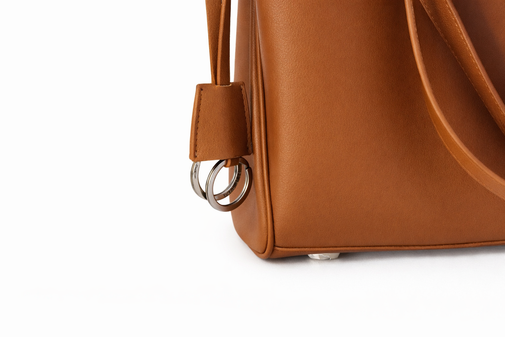 Classic Tan Leather Tote by Balenciaga