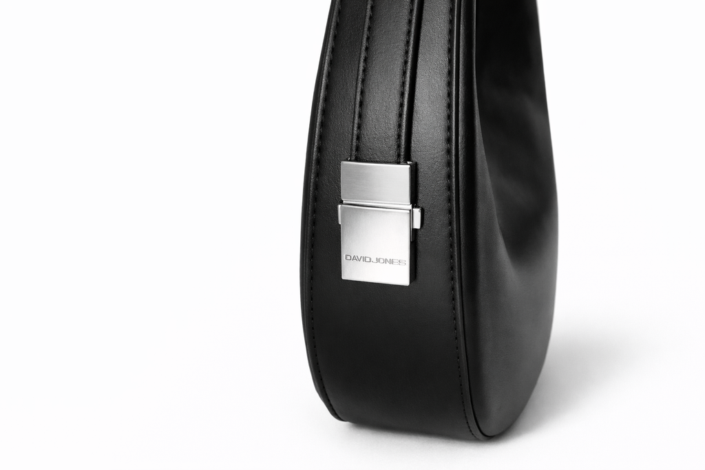 David Jones Crescent Hobo Shoulder Bag