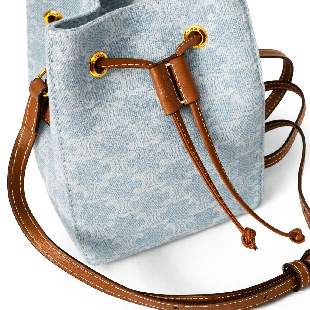 Celine MICRO SAILOR IN TRIOMPHE CANVAS AND CALFSKIN