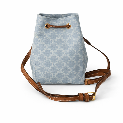 Celine MICRO SAILOR IN TRIOMPHE CANVAS AND CALFSKIN