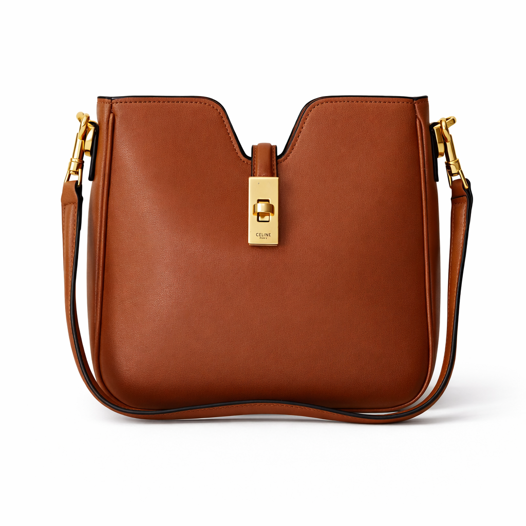 Camille Leather Shoulder Bag by CELINE