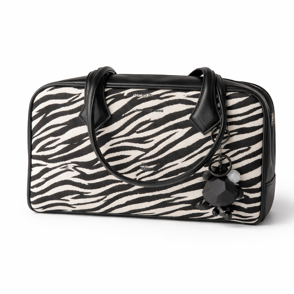 David Jones Zebra Print Shoulder Bag